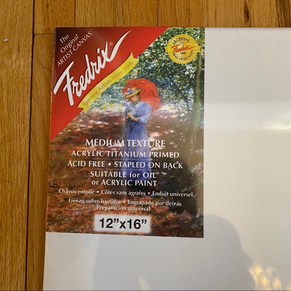 NWT Fredrix 5018 & Frederix 5014 Artist Canvas - Picture 2 of 5